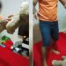Segundo a PM, o homem fez reconstituição e confessou o crime e disse que matou o menino porque ele não o deixava dormir | Foto: Divulgação / PM