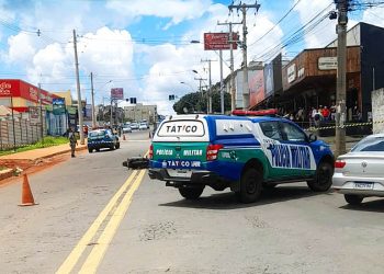 Confronto na Av. Marechal Rondon, no Setor Urias Magalhães, em Goiânia | Foto: Divulgação / PMGO