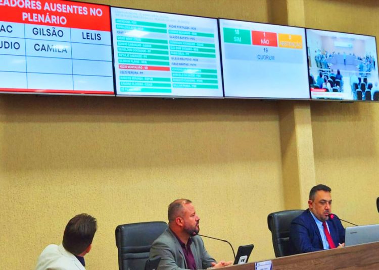 Vereadores derrubam veto do prefeito Vilmar Mariano | Foto: Folha Z