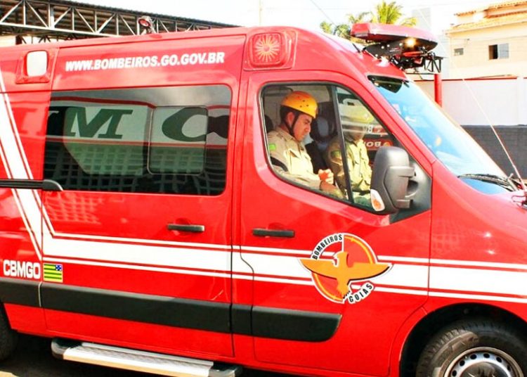 Viatura do Corpo de Bombeiros Militar de Goiás | Foto: Divulgação / CBMGO
