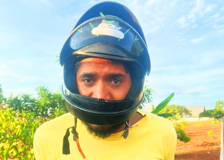 Pedreiro de 24 anos preso suspeito de estupros em série em Aparecida de Goiânia | Foto: Divulgação / PMGO