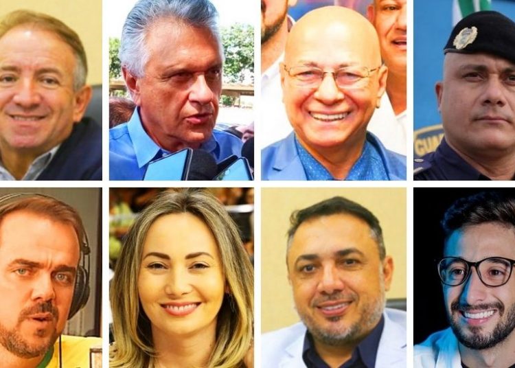 Alguns dos ganhadores do prêmio Mais Influentes de Aparecida de Goiânia em 2021 | Foto: Montagem / FZ