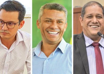Rafael Gouveia, Denes Pereira e Jeferson Rodrigues | Foto: Montagem / FZ
