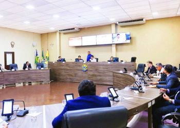 Sessão da Câmara de Aparecida de Goiânia | Foto: Marcelo Silva