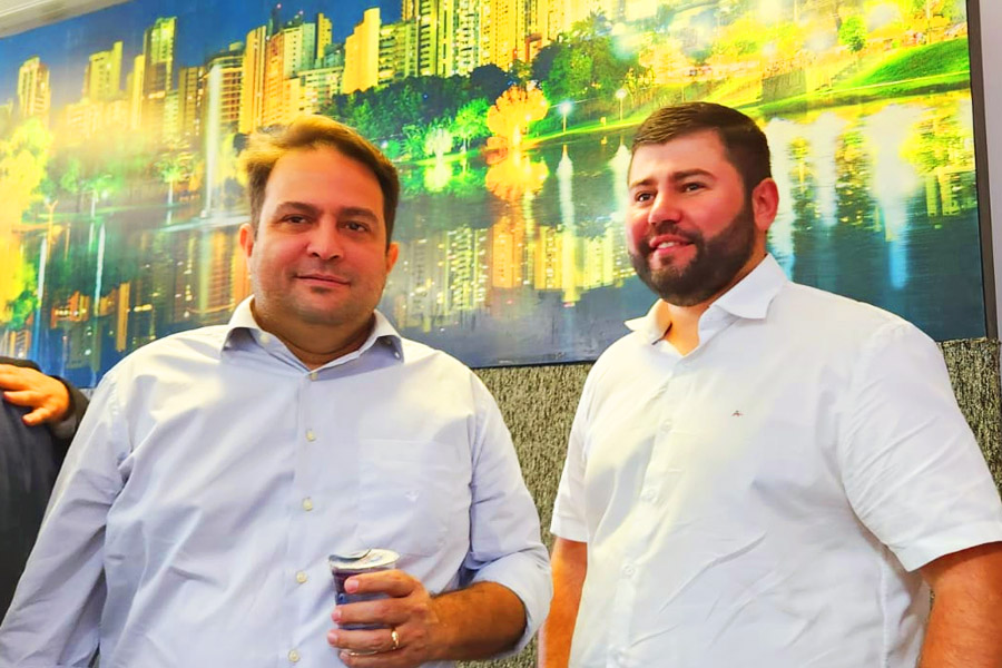 Roberto Naves e Amilton Filho | Foto: José Alves / Folha Z