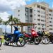 Motos no estacionamento da Prefeitura de Aparecida de Goiânia | Foto: Folha Z