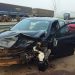Um acidente entre 2 carros deixou 7 pessoas feridas na BR-060, perímetro urbano de Anápolis | Foto: PRF