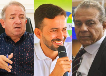 Legenda: Vilmar Mariano, Max Menezes e Ademir Menezes