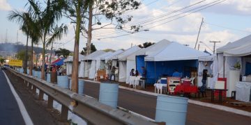 Festa do Divino Pai Eterno: lista de barracas sorteadas será divulgada na próxima 2ª | Foto: Silvano Vital