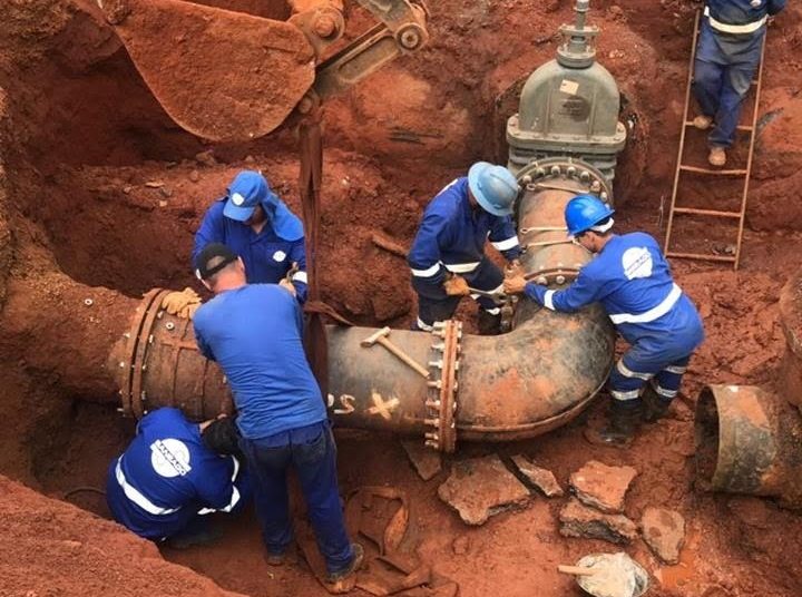 Obras de ampliação do Sistema João-Leite afetarão o abastecimento de água | Foto: Facebook da Saneago