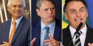 Caiado e Tarcísio de Freitas herdam espólio de Bolsonaro em Goiás