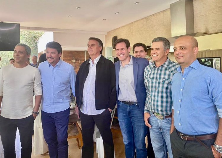 Almoço de Bolsonaro na casa de Wilder teve participação de deputados liberais, ex-deputados e Lissauer Vieira