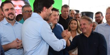 Prefeito Vilmar Mariano confirma filiação ao MDB em evento com Daniel Vilela, Baleia Rossi e Gustavo Mendanha | Foto: Reprodução/Instagram