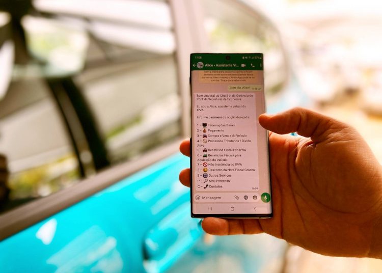 Alice irá fornecer informações sobre o IPVA | Foto: Secretaria da Economia