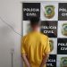 O suspeito foi encaminhado para à Delegacia de Porangatu | Foto: PCGO