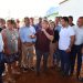 Prefeito Vilmar Mariano retornou ao Buriti Sereno para lançar obras de praça no endereço correto | Foto: Rodrigo Estrela