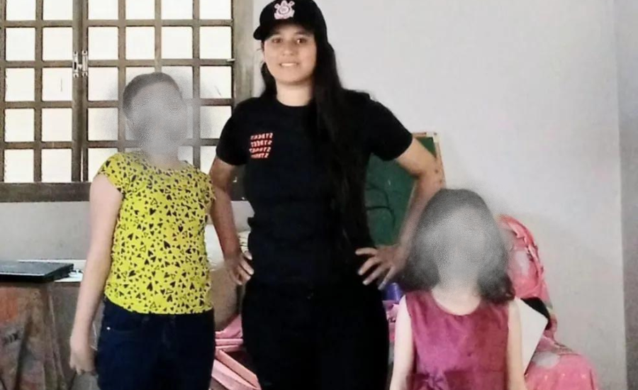 Izadora com suas filhas Maria Alice e Lavínia | Foto: Divulgação/PM