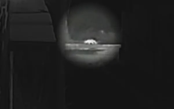 Imagens registraram momento em que suspeito ocultou corpo | Foto: Reprodução/Polícia Civil