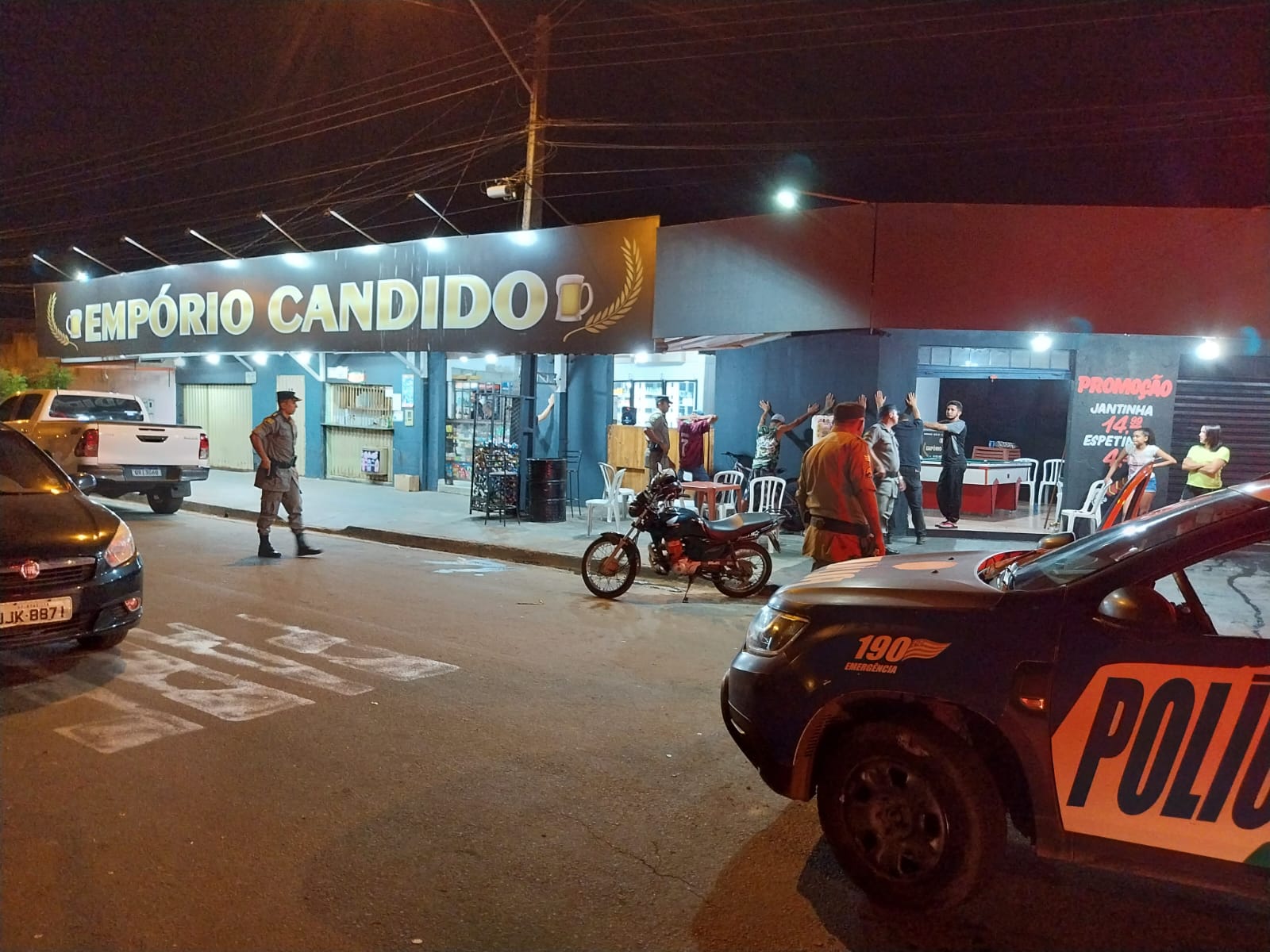 Abordagem em Empório | Foto: Divulgação/PMGO