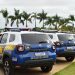 As viaturas, modelo Renault Duster 1.3 turbo, serão utilizadas pelos agentes da GCM no patrulhamento ostensivo na cidade | Foto: Rodrigo Estrela