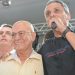 Professor Alcides e Gustavo Gayer, com Jair Bolsonaro | Foto: Reprodução/Instagram