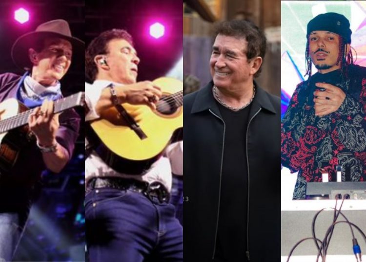 Goiânia 90 anos: Di Paullo e Paulino, Amado Batista e o DJ Wam Baster se apresentam neste final de semana