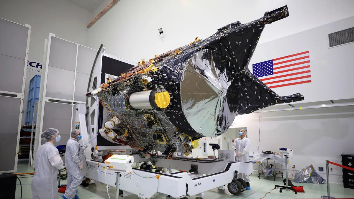 O projeto Comunicações Ópticas no Espaço Profundo (DSOC, na sigla em inglês) | Foto: NASA/Ben Smegelsky