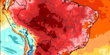 Onda de calor deve ser uma das mais intensas já vistas | Foto: Inmet/Reprodução
