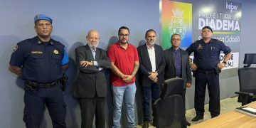 Secretários visitaram as cidades de Diadema e Cotia, que contam com sistema de monitoramento que garantem maior segurança especialmente em áreas de grande fluxo e unidades de ensino | Foto: Divulgação