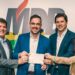 Gustavo Mendanha marcou retorno ao MDB em encontro com lideranças do partido | Foto: Divulgação