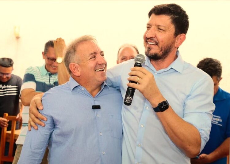 Prefeito Vilmar Mariano e Glaustin da Fokus | Foto: Divulgação