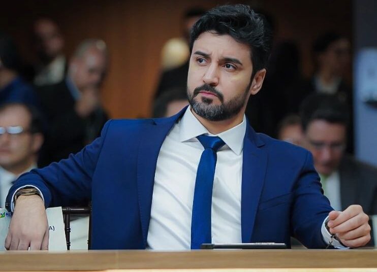 Fred Rodrigues na Assembleia Legislativa de Goiás | Foto: Alego