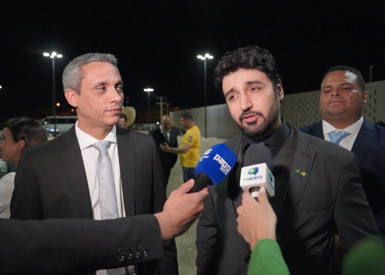 Gustavo Gayer e Fred Rodrigues | Foto: Maycon Cardoso / Alego