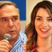 Sandro Mabel e Mayara Mendanha: aliança foi cogitada junto ao PL | Fotos: Divulgação