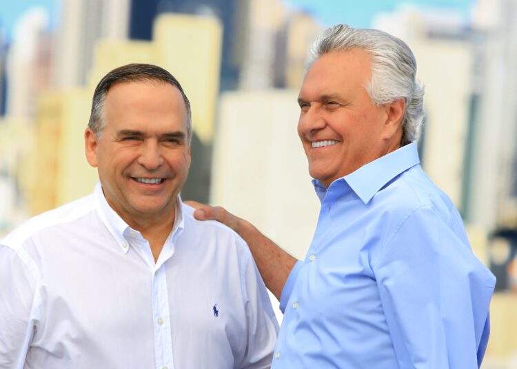 Sandro Mabel e Ronaldo Caiado | Foto: Divulgação