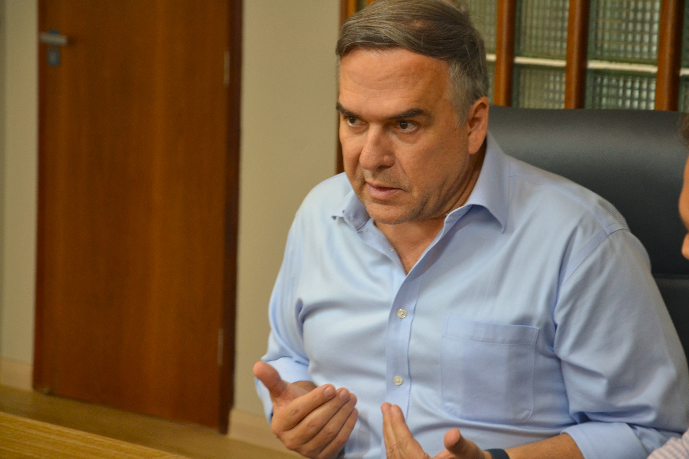 Sandro Mabel discutiu situação de Aparecida com líderes do MDB | Foto: Epitácio Isaac