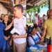 Vilmar Mariano e Professor Alcides no Jardim Tiradentes | Fotos: Wigor Vieira e Valdemy Teixeira