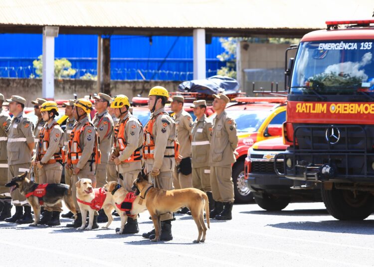 Bombeiros de Goiás vão reforçar missão de resgate em Caxias do Sul | Foto: CBMGO