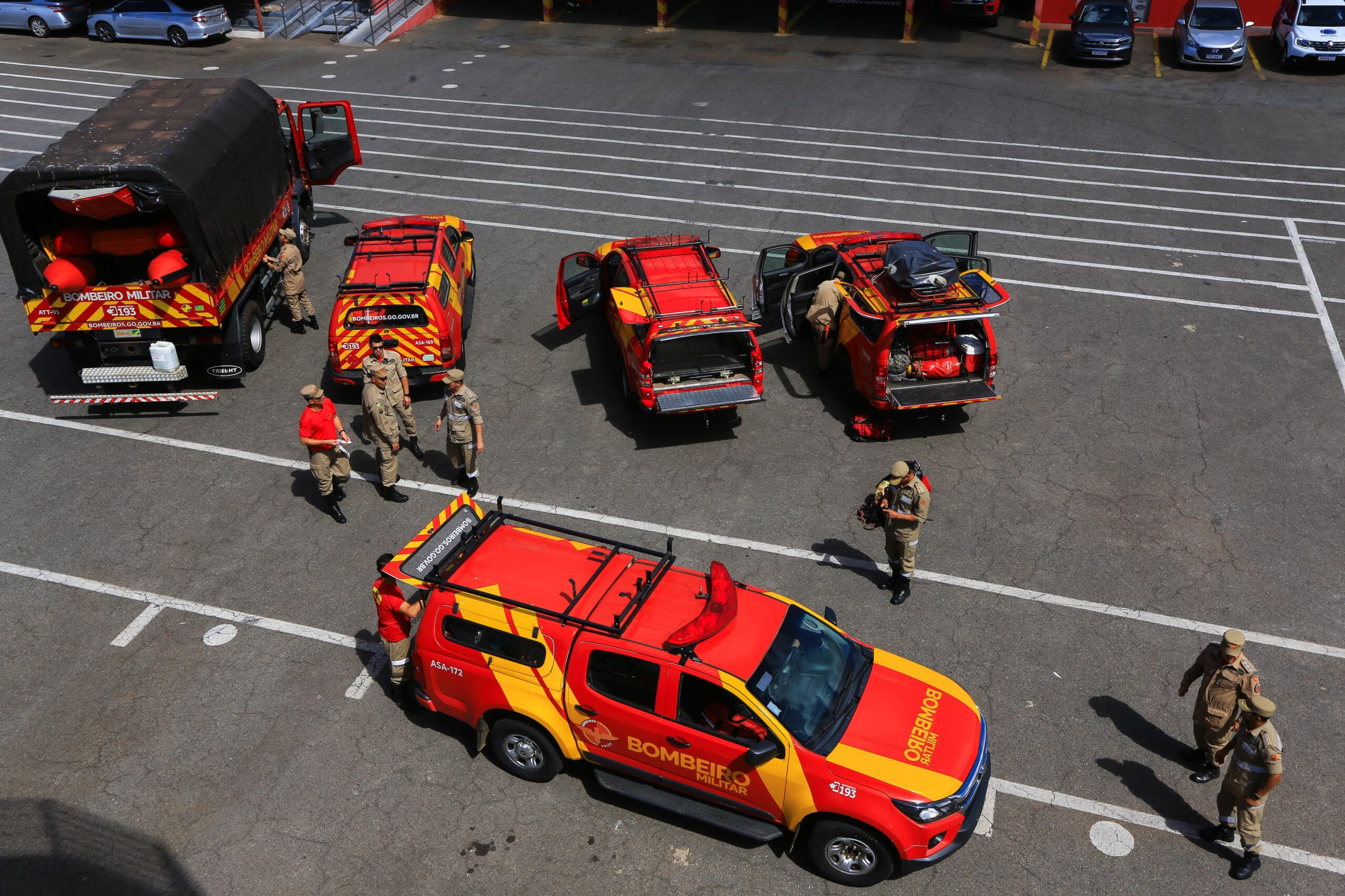 Bombeiros de Goiás vão reforçar missão de resgate em Caxias do Sul | Foto: CBMGO