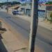 Mulher estava na calçada quando foi atropelada por carro desgovernado | Foto: Reprodução