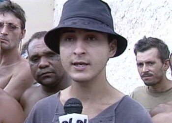 Pareja era o líder e porta-voz dos presos rebelados no Cepaigo | Foto: Reprodução / TV Anhanguera