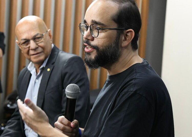 Fábio Sousa e deputado Professor Alcides  | Foto: Divulgação