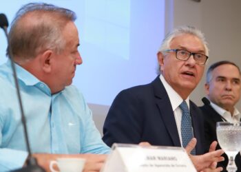 Prefeito Vilmar Mariano e Ronaldo Caiado | Foto: Divulgação