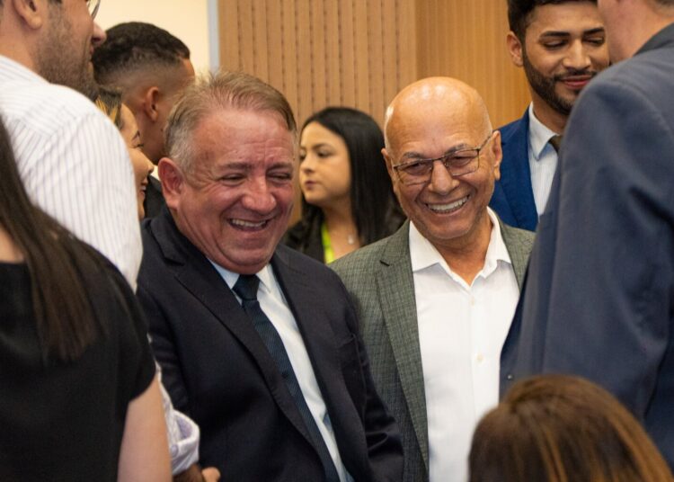 Vilmar Mariano e Professor Alcides | Foto: Divulgação