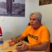 Leonardo Rizzo na sede da Folha Z | Foto: Reprodução