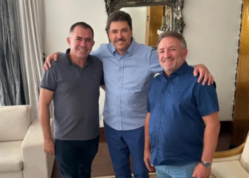 Wilder Morais recebeu Vilmar e Huarlei Mariano | Foto: Divulgação