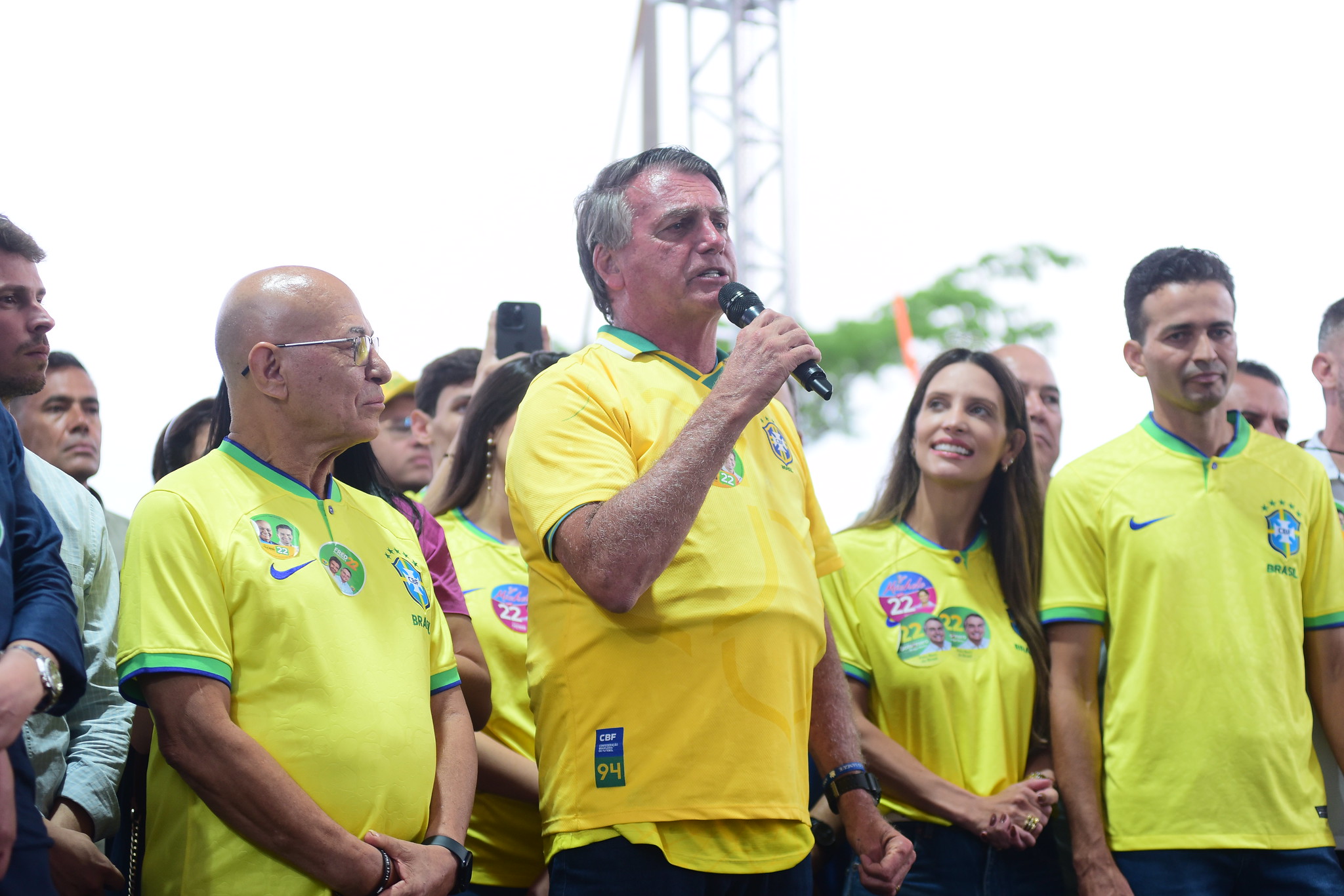Bolsonaro reforçou apoio a Professor Alcides | Foto: Divulgação