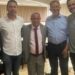 Adriano Montovani, Leandro Vilela, Mazinho Madre Germana, João Campos e Gustavo Mendanha | Foto: Reprodução