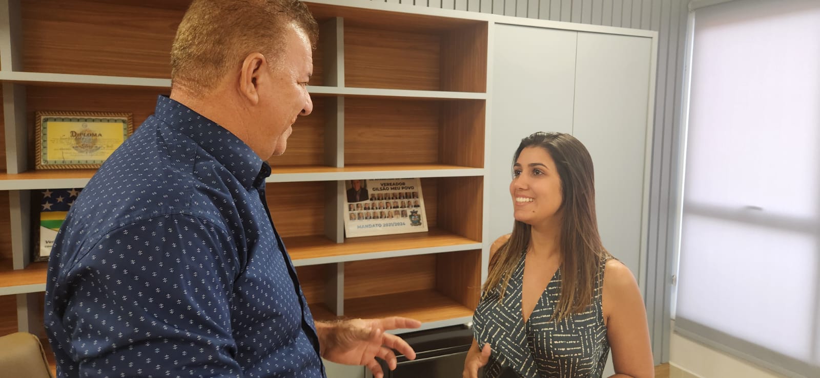 Gilsão Meu Povo e Amanda Arruda | Foto: Folha Z