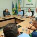 Leandro Vilela durante reunião com servidores | Foto: Divulgação